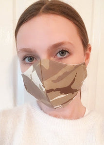 Cotton Face Mask with Nose Wire